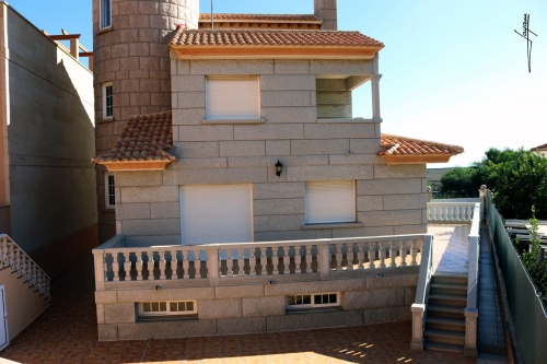 Vivienda granito blanco y rosa porriño (5)